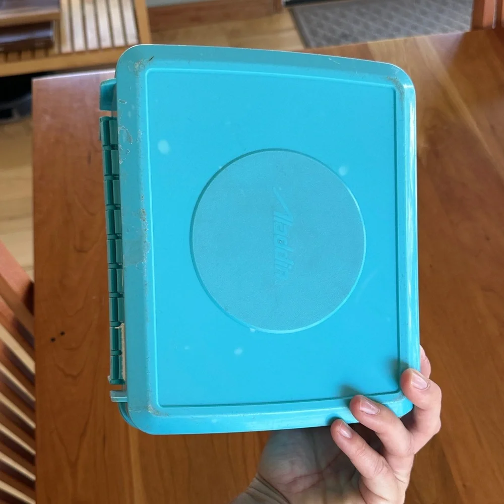 My Little Pony Vintage Teal Lunchbox and Thermos Set - Picture 6 of 9